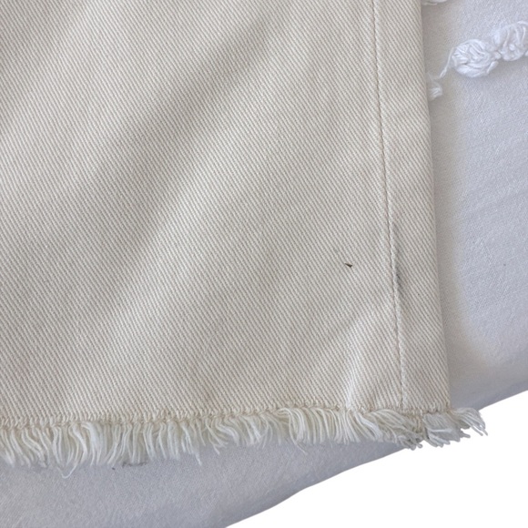 WeWoreWhat High Waist Frayed Straight Leg Jeans - Picture 14 of 14